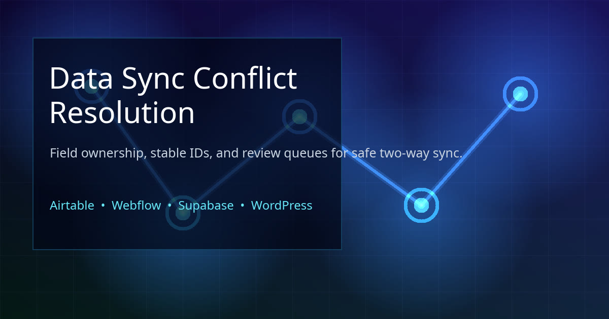 Data Sync Conflict Resolution for SaaS Teams